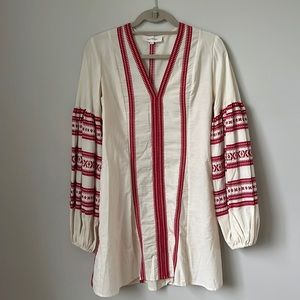 Celia Dragouni embroidered dress